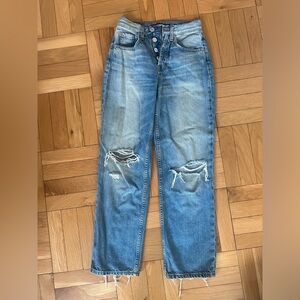 High Waist Denim Jeans